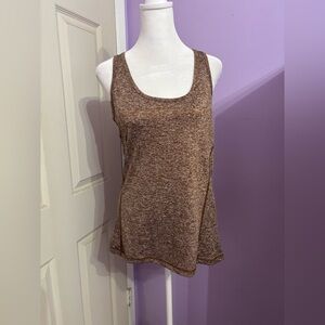 Icyzone Brown Active Tank Top